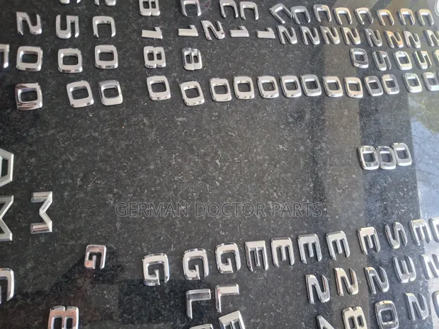Assorted Mercedes Benz Badge Letters - 1