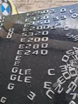 Assorted Mercedes Benz Badge Letters - 4