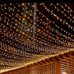 50M Waterproof Outdoor LED String Lights