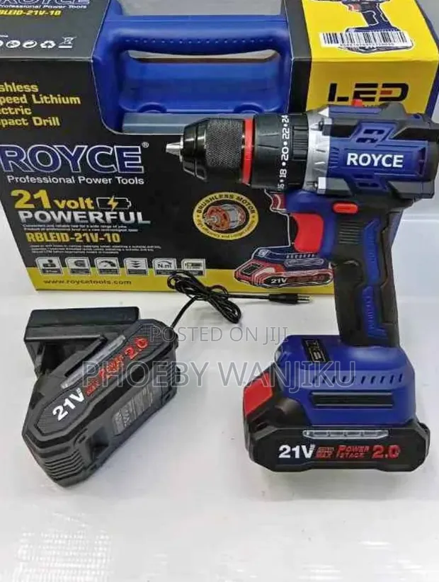 Royce 21V Cordless Impact Drill - 1