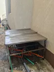 Meza ya Kazi ya Stainless Steel Iliyotumika - 1