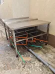 Meza ya Kazi ya Stainless Steel Iliyotumika - 2