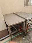 Meza ya Kazi ya Stainless Steel Iliyotumika - 3