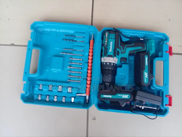 Makita 26V Cordless Drill - Mpya Kabisa - 1