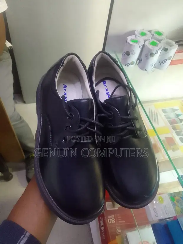 Arxyou School Shoes - Black, Size 34 - 1