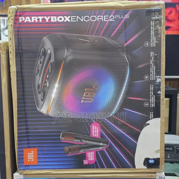 JBL PartyBox Encore 2 Plus Spika Portable na Maikrofoni za Wireless - 1