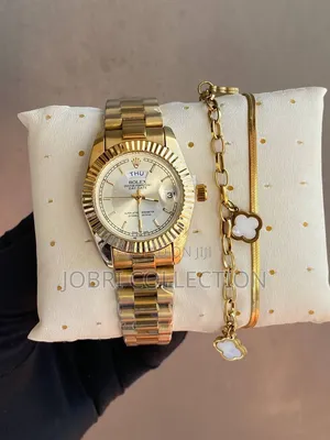 Ladies Rolex Watch with Double Bracelet