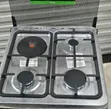 Syinix Mpya 50x50 Standing Cooker - 3 Gas + 1 Hot Plate - 1