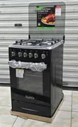 Syinix Mpya 50x50 Standing Cooker - 3 Gas + 1 Hot Plate - 2
