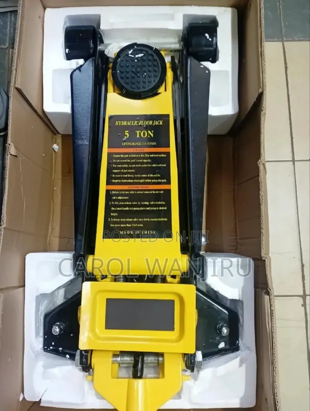 New 5 Ton Low Profile Hydraulic Floor Jack - 1