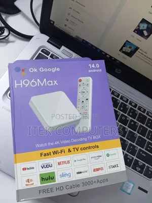 H96 Max 4K Smart Android TV Box
