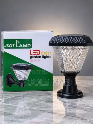 Mwanga wa Solar wa Lango la Bustani - Crystal Diamond Mwanga wa Nje
