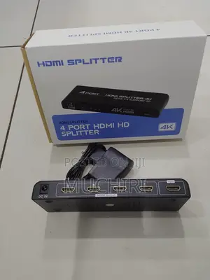 Fjgear UHD 4K HDMI Splitter Box 1x4