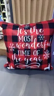 Christmas Throw Pillow Cover - 1