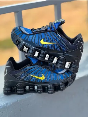 Nike Shox TL Kids Sneakers - Black/Blue