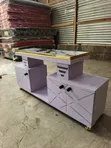 Istanbul 4ft TV Stand with Marble Finish - 1