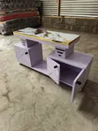 Brand New Istanbul 4ft TV Unit - Marble & Gold Trim - 2