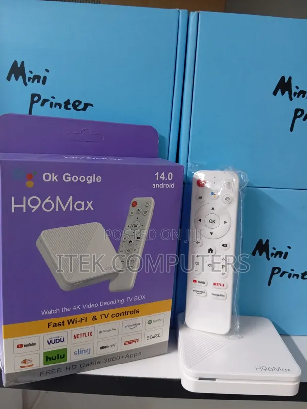 H96 Max Smart TV Box - 1