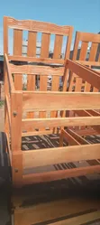 Kitanda cha Mbao 3.5 kwa 6 Feet - 2