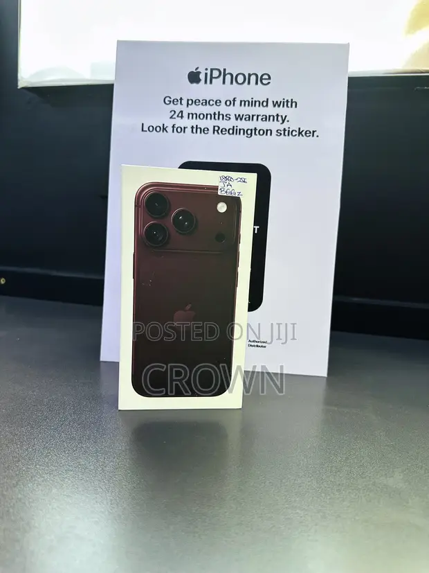 New Apple iPhone 18 Pro Max 256GB Black - 1