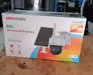 Hikvision 8MP Solar 4G CCTV Camera - Usalama Ultra HD