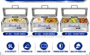 Chafing Dishes Mpya za Chakula za Lita 9 za Buffet