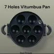 7 Hole Heavy Die Cast Vitumbua Pan - 1