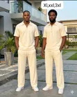 Set ya Mbili ya Kawaida ya Wanaume - Relaxed Fit - 4