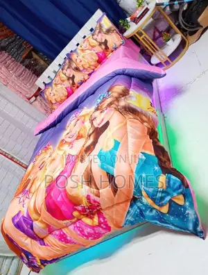 Seti ya Duvet ya Katuni Isiyofifia (4x6)