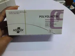 Polyglactin Absorbable Surgical Suture with Needle - USP