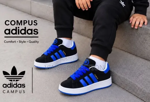 Kids Adidas Campus Sneakers - 1
