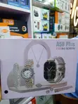 A58 Plus Smartwatch Gift Set with Necklace & Earrings - 2