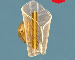 Modern Gold Spiral LED Wall Sconce Light
