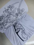 Teenage Boys Cartoon Colouring Book 21x29cm - 4