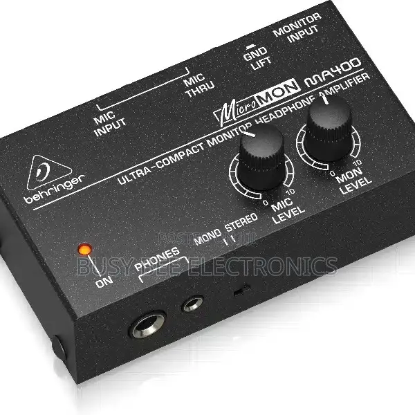Behringer MA400 Amplifier ya Headphone ya Monitor - 1