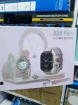 A58 Plus Women's Smart Watch 6-in-1 Jewelry Gift Set - 2