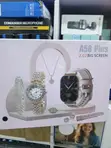 A58 Plus Women's Smart Watch 6-in-1 Jewelry Gift Set - 3