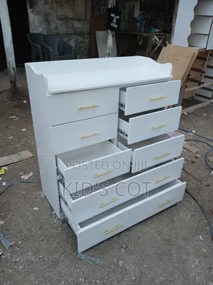 BUILT 4x4ft Chest of Drawers - White
