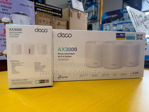 TP-Link Deco X50 AX3000 Whole Home Mesh WiFi 6 System - 1
