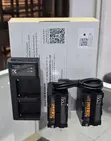 K&F Concept NP-F970 Battery 2-Pack with Dual Charger - 1
