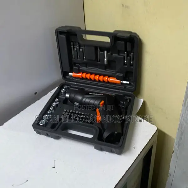Seti ya Screwdriver ya Umeme isiyo na waya ya Vipande 48 - 1