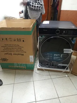 Hisense 12/8kg Mashine ya Kufulia ya Mbele (Osha na Kausha)