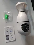 WiFi Panoramic PTZ Security Camera - 360° View, Night Vision - 1