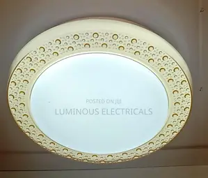 Modern LED Full Moon Flush Mount Ceiling Light