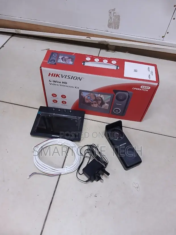 Hikvision Video Door Phone na Kamera na Monitor - 1