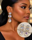 Chic Gold Earrings - 4
