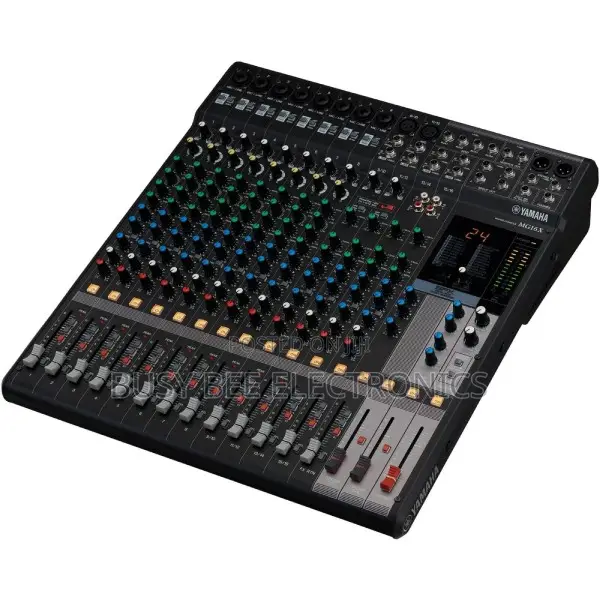 Yamaha MG16X CV Mixer ya Stereo ya Channel 16 - 1