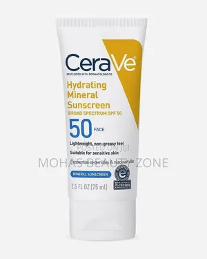 CeraVe Hydrating Mineral Sunscreen SPF 50