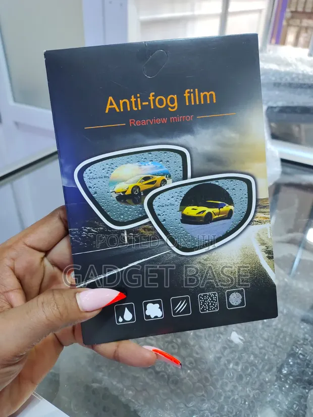 Filamu ya Kuzuia Mvua kwa Mirror za Gari - Huzuia Maji na Ukungu - 1