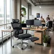 Office Full Mesh Footrest Chair - Brand New - 3